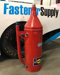 Authentic, JJCR Race Used Sunoco Garage Fuel Can